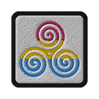 Celtic Triskelion - Pan Embroidered patches