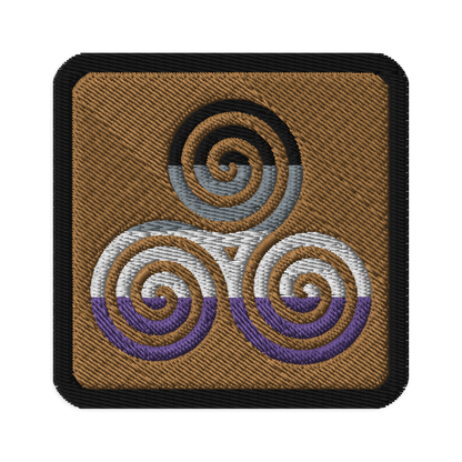 Celtic Knot - Asexual Embroidered patches