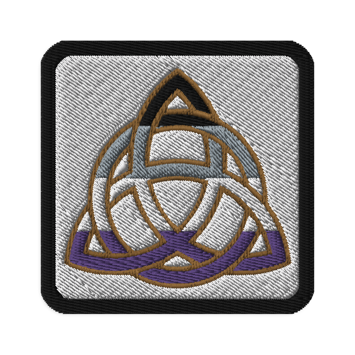 Celtic Knot - Asexual Embroidered patches