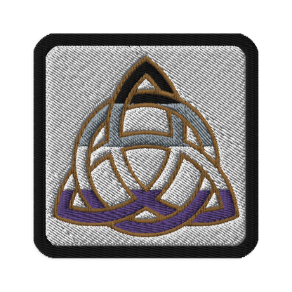 Celtic Knot - Asexual Embroidered patches