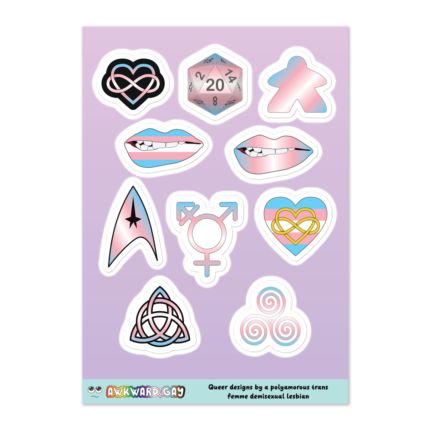 Sticker Sheet - Transgender