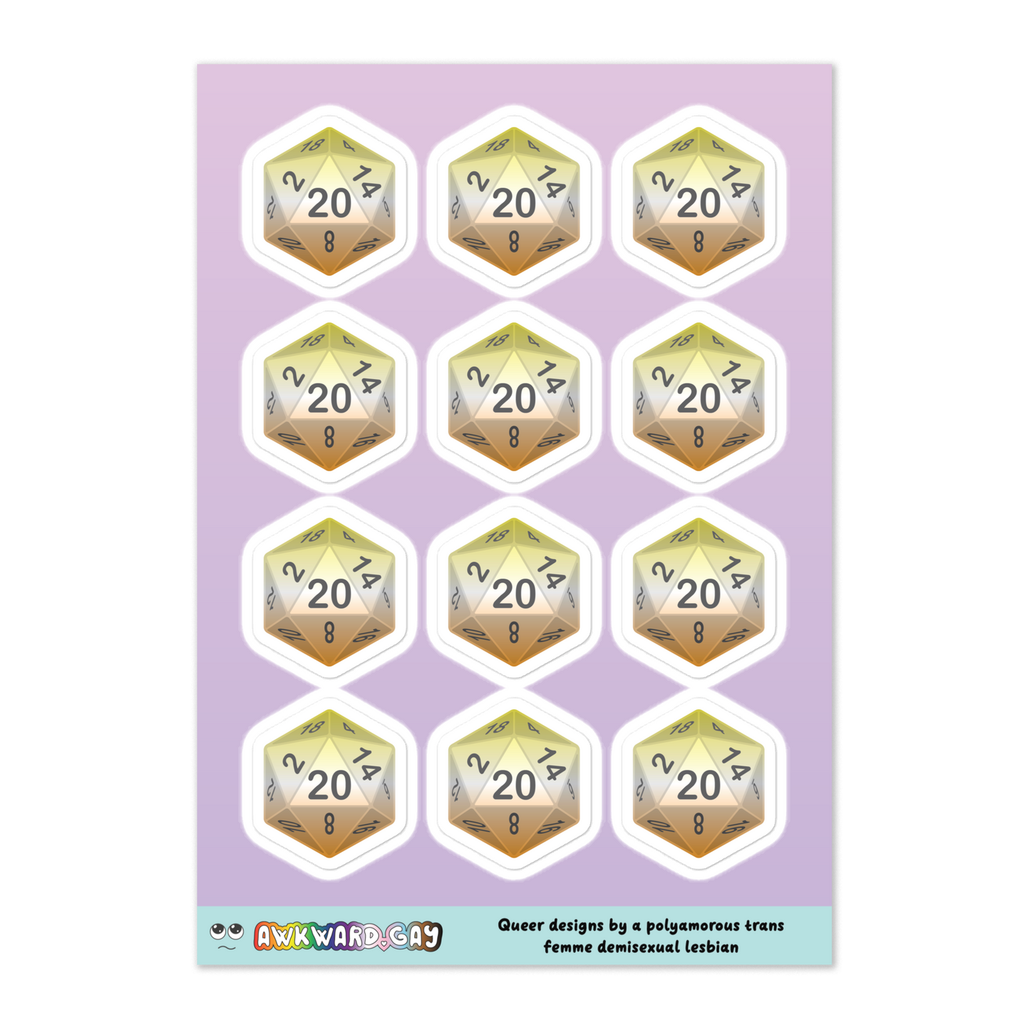 Pride D20 Sheet - Maverique