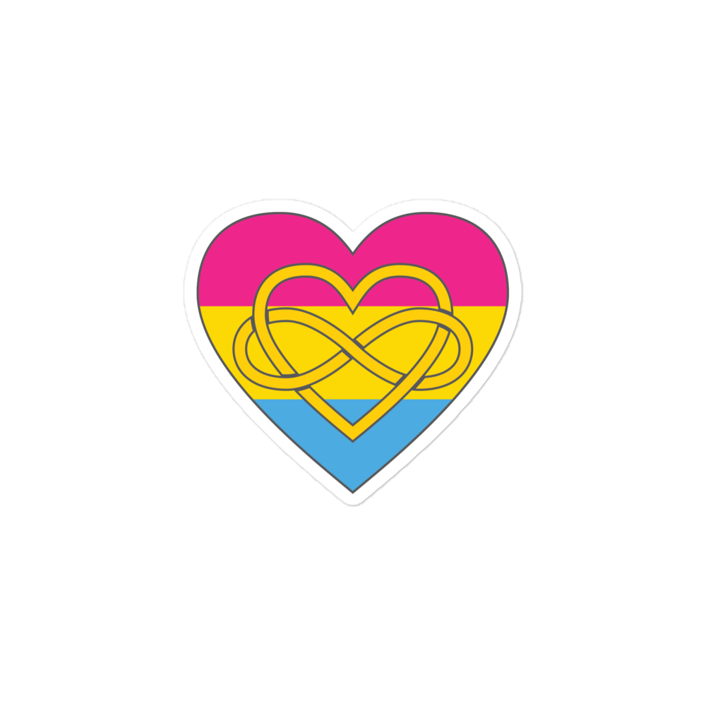 Polyamory Infinity Heart Pansexual Pride