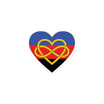 Polyamory Infinity Heart Pride