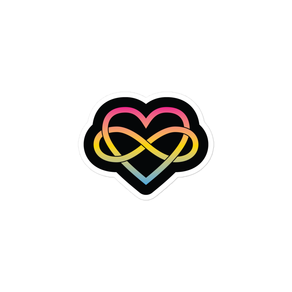 Polyamory Infinity Heart - Pan