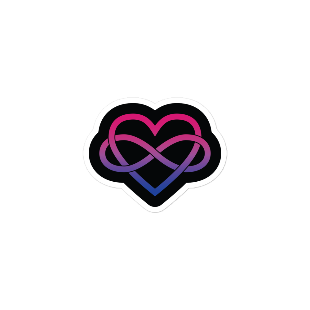 Polyamory Infinity Heart - Bi