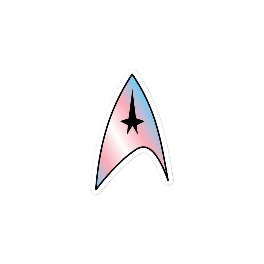 Starfleet Insignia - Trans Pride