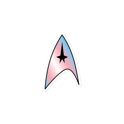 Starfleet Insignia - Trans Pride