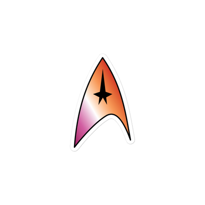 Starfleet Insignia - Lesbian Pride