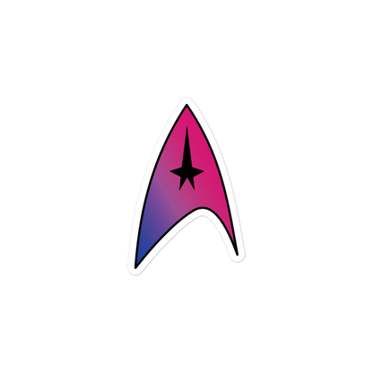 Starfleet Insignia - Bisexual Pride