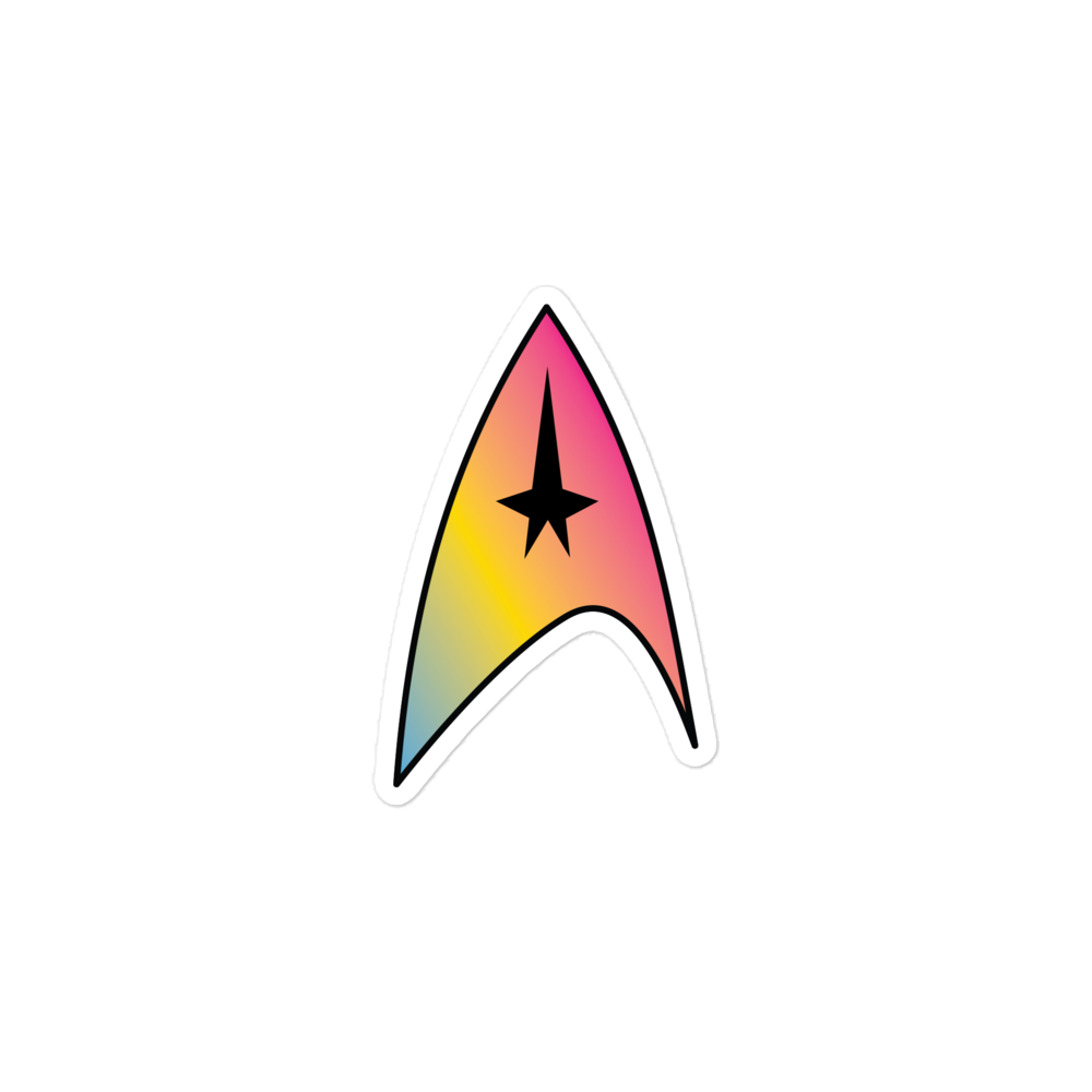 Starfleet Insignia - Pansexual Pride