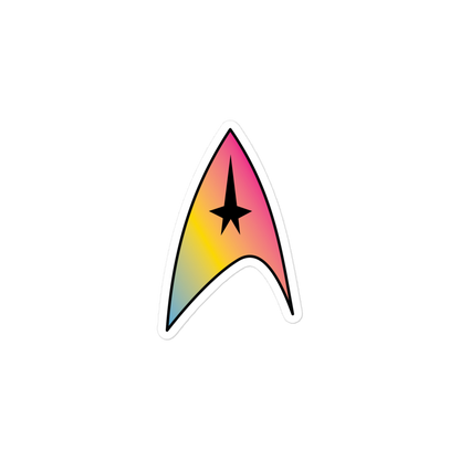 Starfleet Insignia - Pansexual Pride