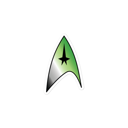 Starfleet Insignia - Aromantic Pride