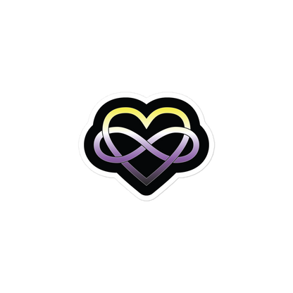 Polyamory Infinity Heart - Non-binary