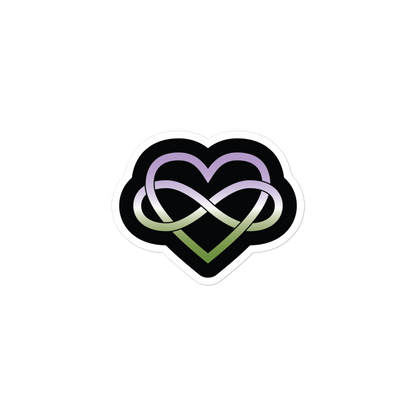 Polyamory Infinity Heart - Genderqueer