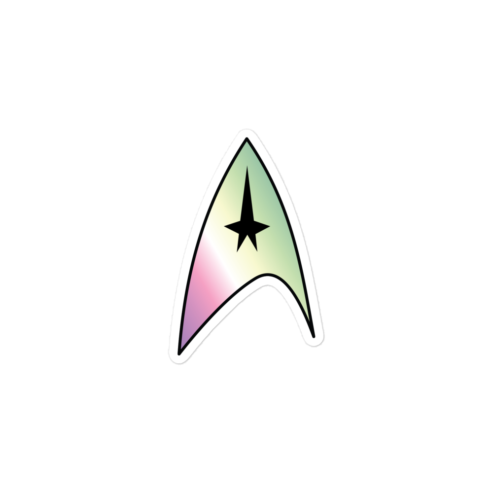 Starfleet Insignia - Genderfae Pride