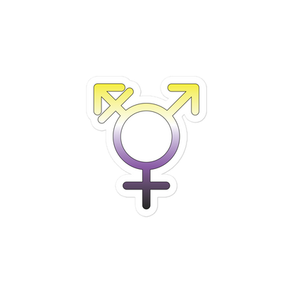 Transgender Symbol - Non-binary Pride