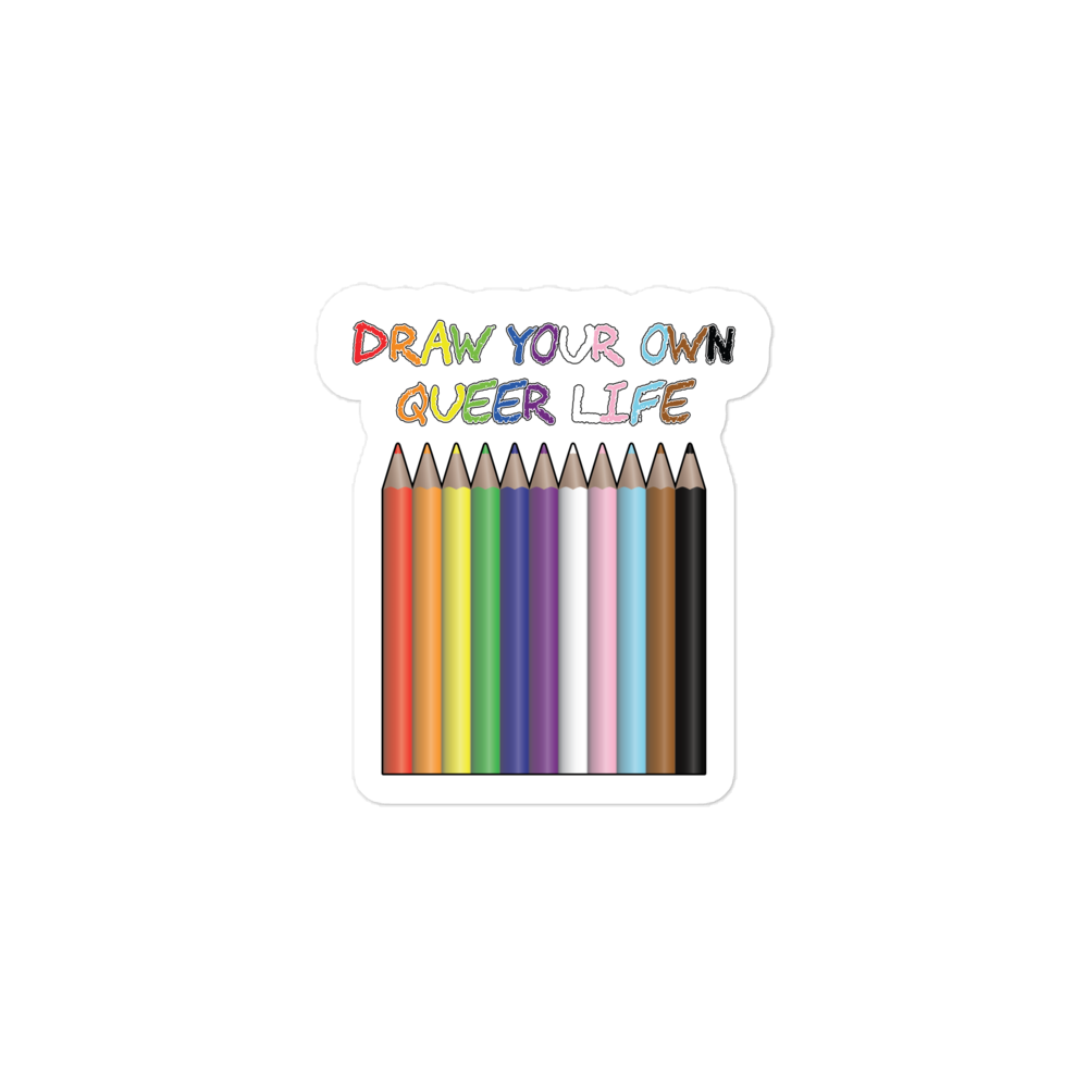 Draw Your Own Queer Life (Progress colours)