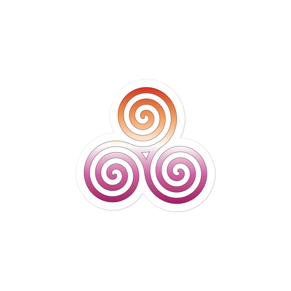 Celtic Triskelion - Lesbian