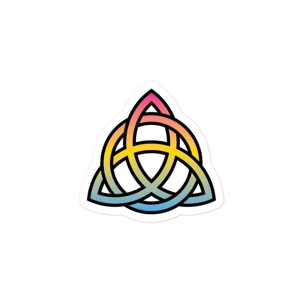 Celtic Trinity Knot - Pansexual