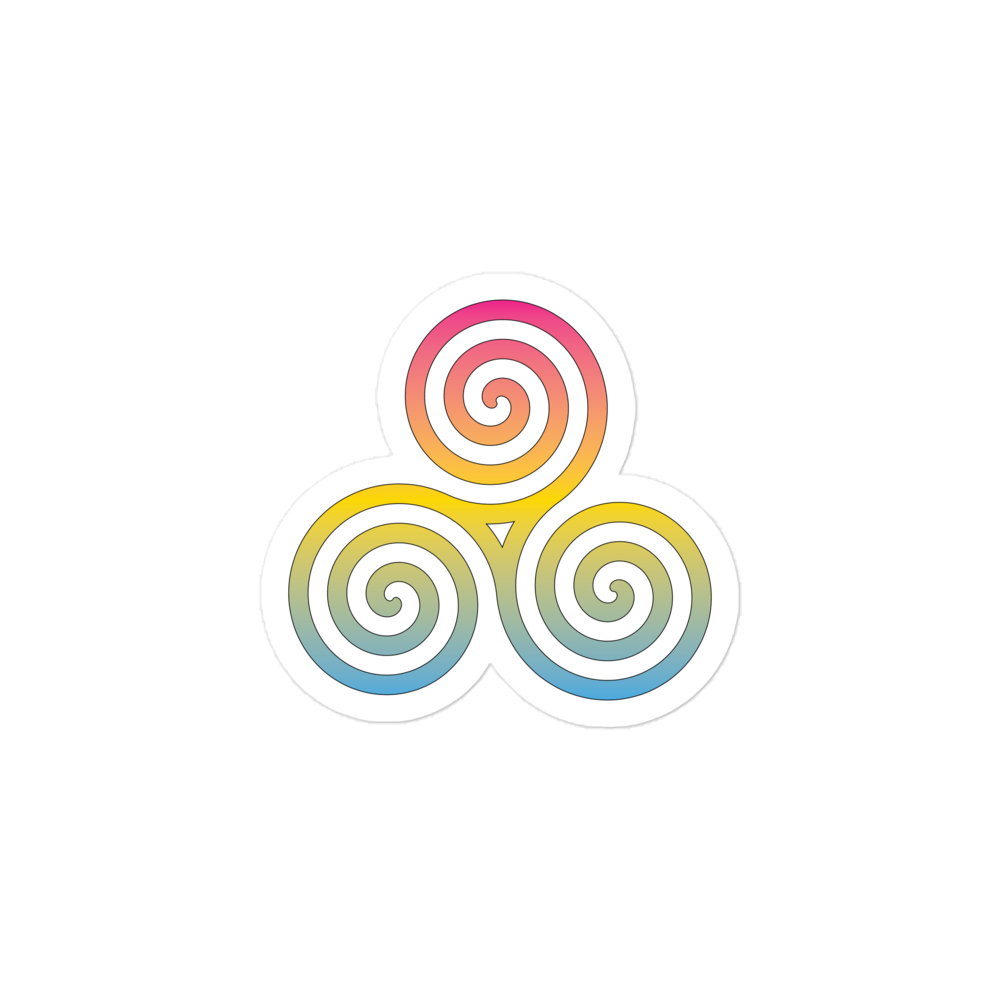 Celtic Triskelion - Pansexual