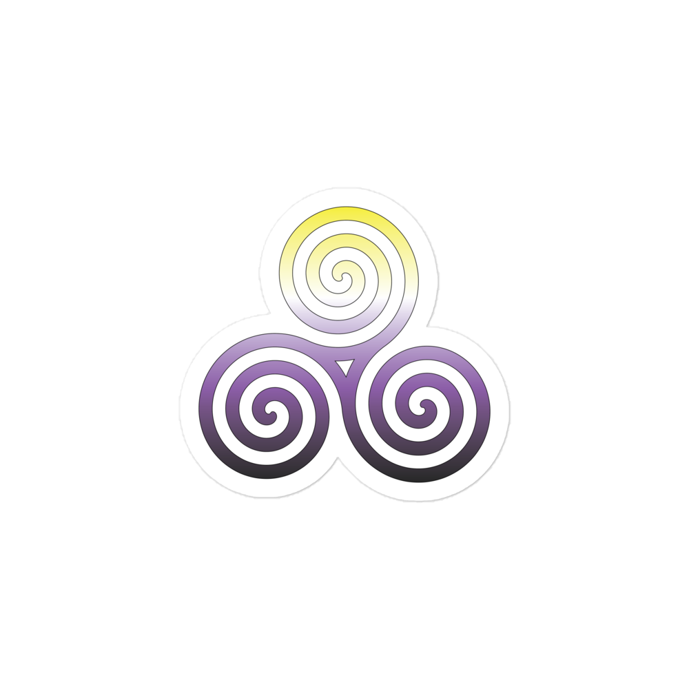 Celtic Triskelion - Non-binary