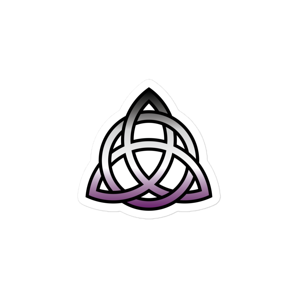 Celtic Trinity Knot - Asexual/Demisexual