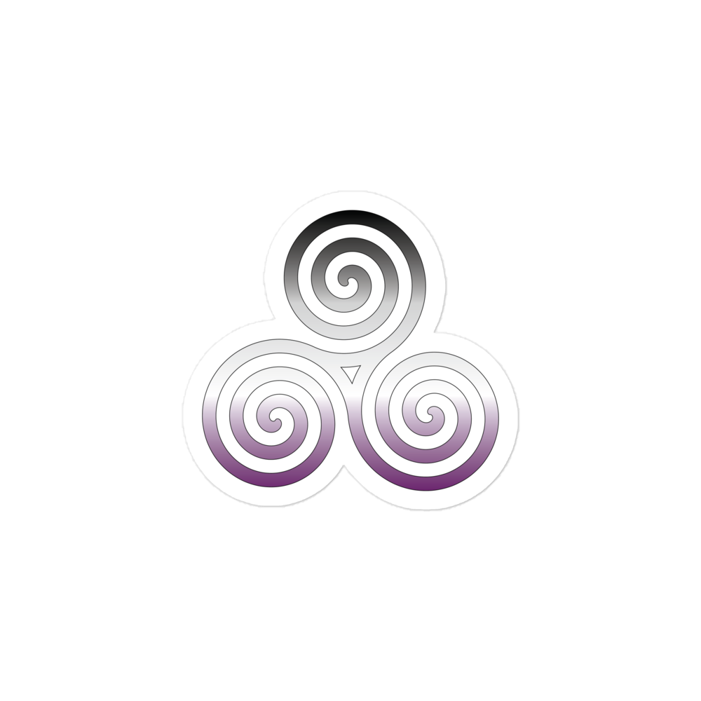 Celtic Triskelion - Asexual/Demisexual