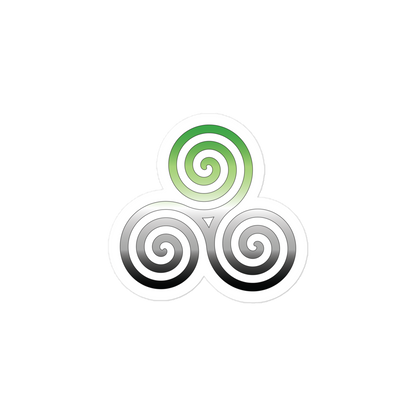 Celtic Triskelion - Aromantic