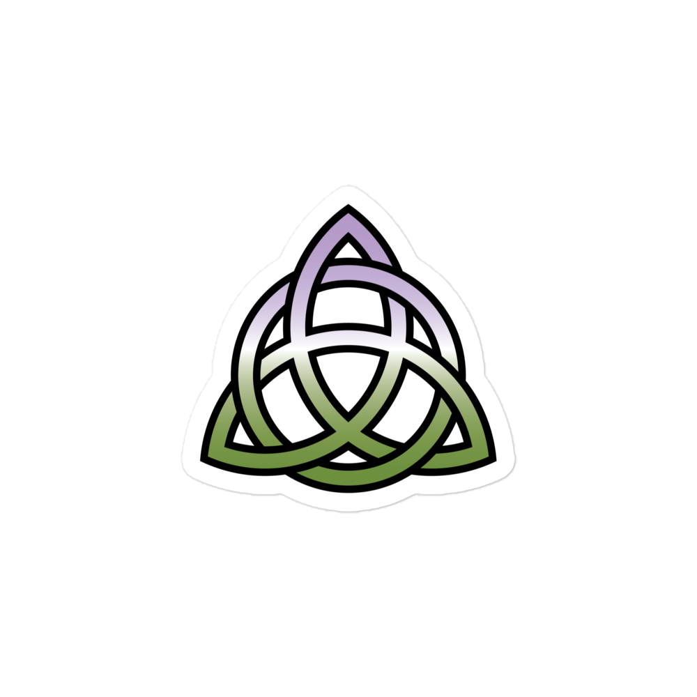 Celtic Trinity Knot - Genderqueer