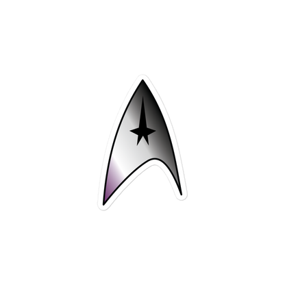 Starfleet Insignia - Asexual/Demisexual Pride