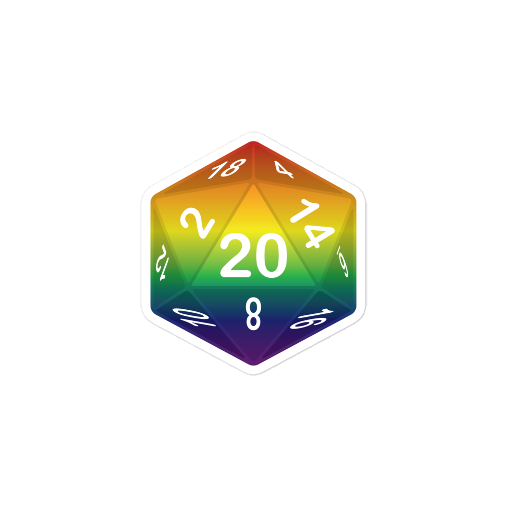 Pride Dice - Rainbow