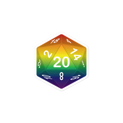 Pride Dice - Rainbow