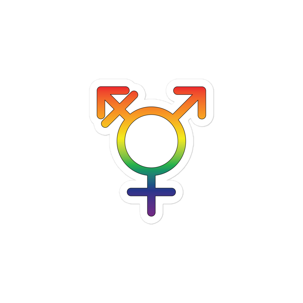 Transgender Symbol - Rainbow Pride