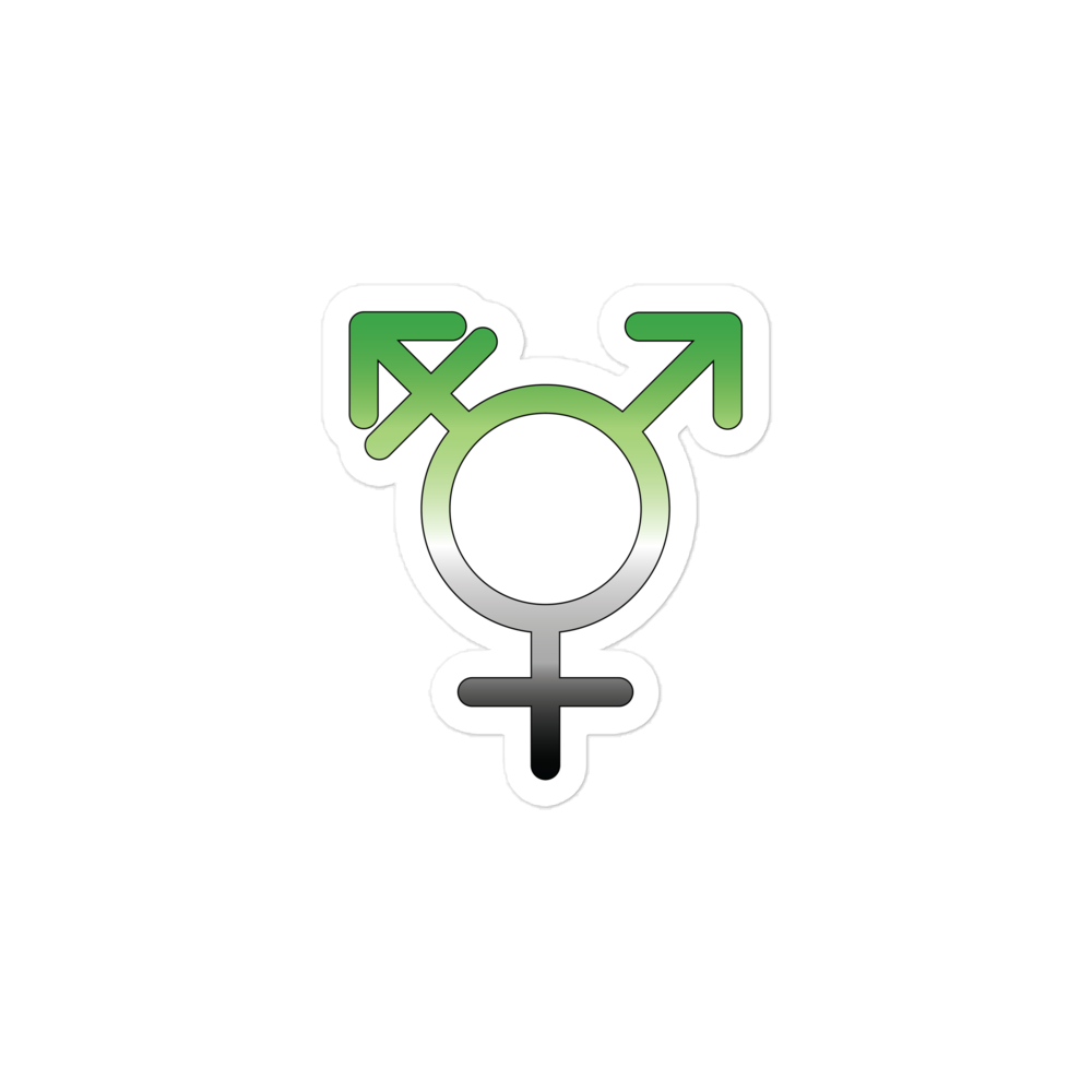 Transgender Symbol - Aromantic Pride