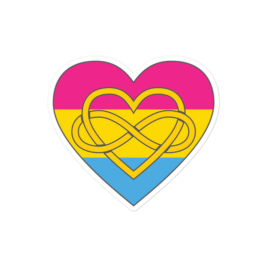 Polyamory Infinity Heart Pansexual Pride