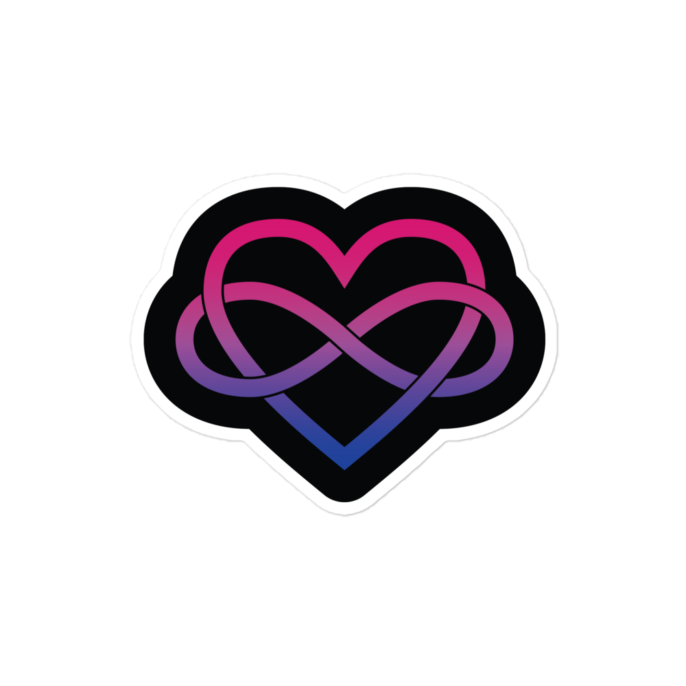 Polyamory Infinity Heart - Bi