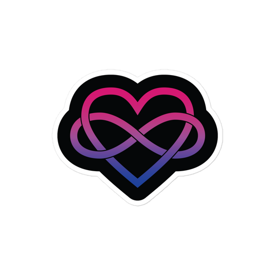 Polyamory Infinity Heart - Bi