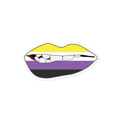 Biting Lips - Non-binary Flag