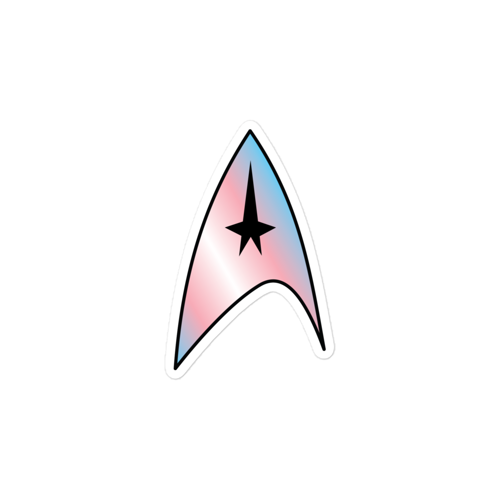 Starfleet Insignia - Trans Pride