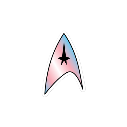 Starfleet Insignia - Trans Pride