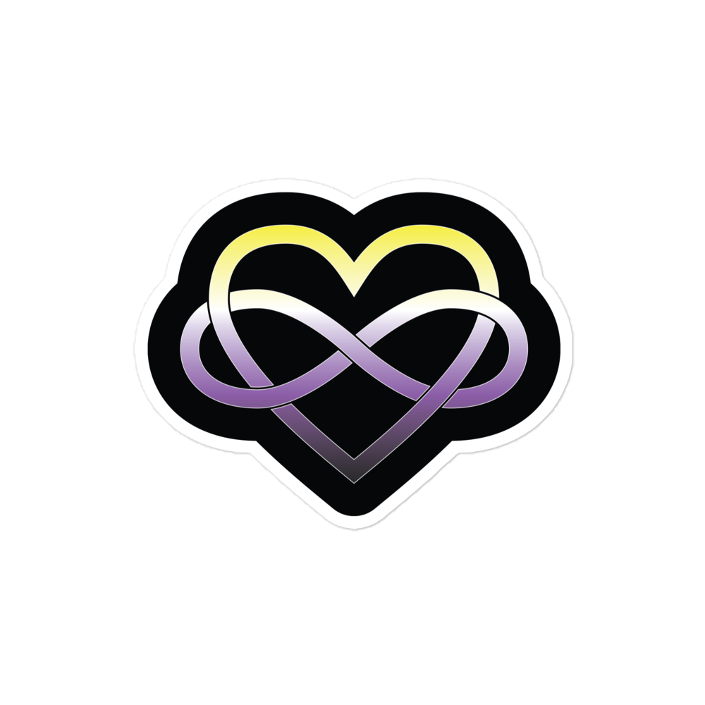 Polyamory Infinity Heart - Non-binary