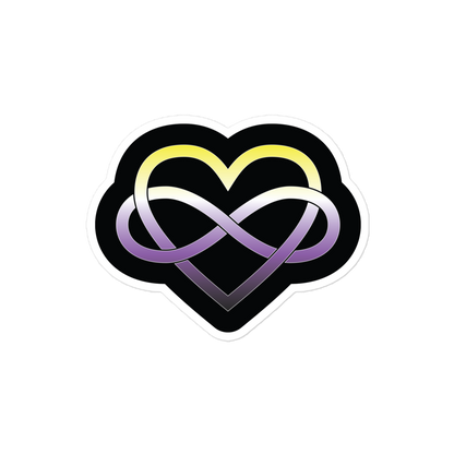 Polyamory Infinity Heart - Non-binary