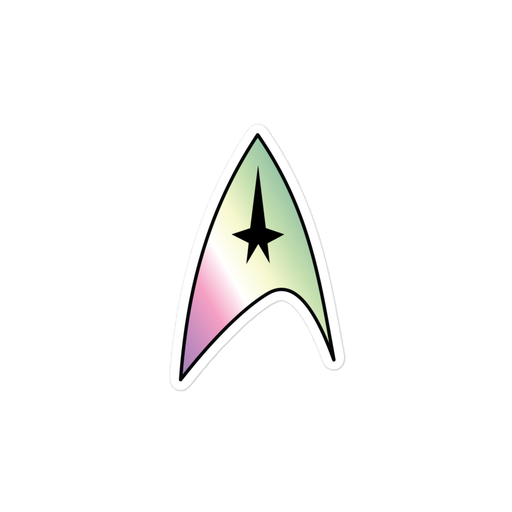 Starfleet Insignia - Genderfae Pride