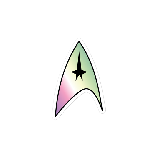 Starfleet Insignia - Genderfae Pride