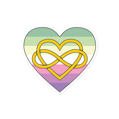 Polyamory Infinity Heart Genderfae Pride