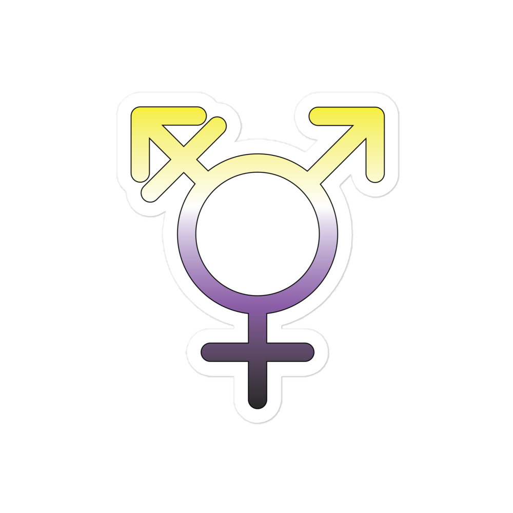 Transgender Symbol - Non-binary Pride