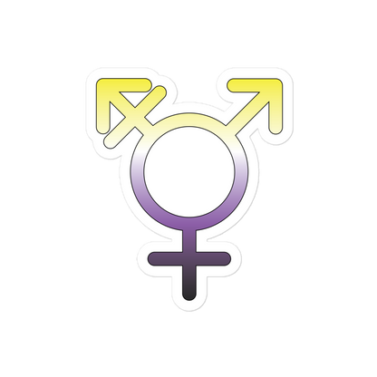 Transgender Symbol - Non-binary Pride