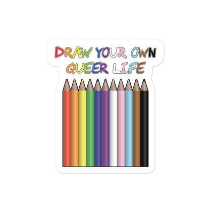 Draw Your Own Queer Life (Progress colours)