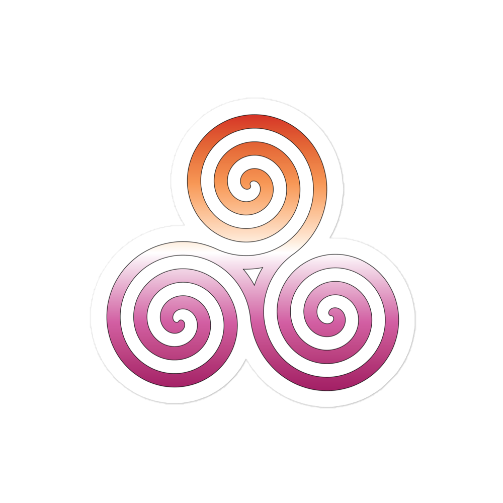 Celtic Triskelion - Lesbian